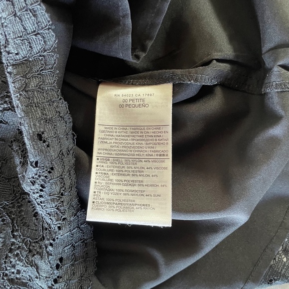 Black French Lace Dress - Picture 9 of 9